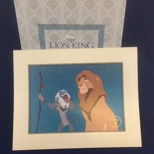 Lion king lithograph